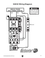 Preview for 55 page of Grizzly G0454Z Manual Insert