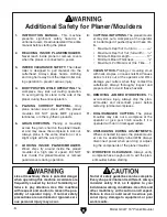 Предварительный просмотр 10 страницы Grizzly G0477 Owner'S Manual