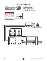 Предварительный просмотр 34 страницы Grizzly G0477 Owner'S Manual