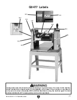 Предварительный просмотр 39 страницы Grizzly G0477 Owner'S Manual