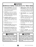 Preview for 10 page of Grizzly G0478 Owner'S Manual