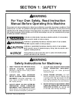 Preview for 11 page of Grizzly G0479 Manual