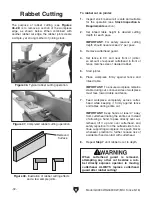 Предварительный просмотр 34 страницы Grizzly G0490W Owner'S Manual