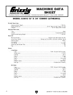 Preview for 6 page of Grizzly G0492 Owner'S Manual