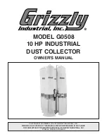 Preview for 2 page of Grizzly G0508 Owner'S Manual