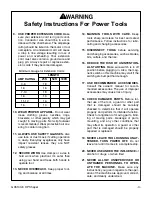 Предварительный просмотр 5 страницы Grizzly G0510 Instruction Manual