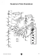 Предварительный просмотр 3 страницы Grizzly G0517 Parts Breakdown