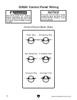 Preview for 54 page of Grizzly G0524 Owner'S Manual