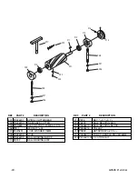 Предварительный просмотр 4 страницы Grizzly G0526 Parts List