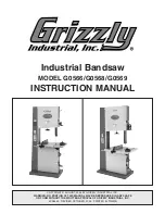 Preview for 13 page of Grizzly G0531 Instruction Manual