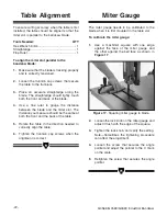 Preview for 36 page of Grizzly G0531 Instruction Manual