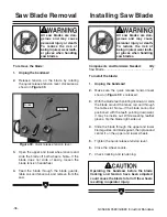 Preview for 50 page of Grizzly G0531 Instruction Manual