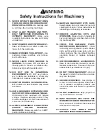 Preview for 35 page of Grizzly g0531b Owner'S Manual