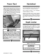 Предварительный просмотр 23 страницы Grizzly G0550/G0551 Instruction Manual