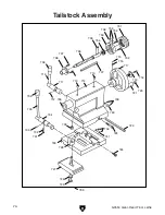 Предварительный просмотр 78 страницы Grizzly G0554 Owner'S Manual