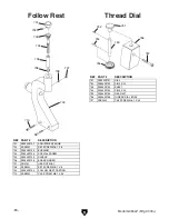 Preview for 90 page of Grizzly G0554Z Owner'S Manual