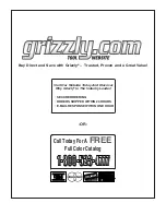 Предварительный просмотр 76 страницы Grizzly G0559 Owner'S Manual