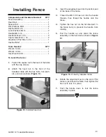 Preview for 19 page of Grizzly G0570 Instruction Manual