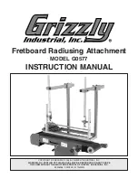 Preview for 1 page of Grizzly G0577 Instruction Manual