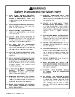 Preview for 9 page of Grizzly G0586 Instruction Manual