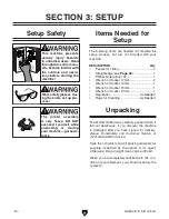 Предварительный просмотр 12 страницы Grizzly G0604 Owner'S Manual