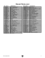 Предварительный просмотр 5 страницы Grizzly G0604ZX Parts List