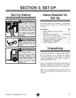 Предварительный просмотр 14 страницы Grizzly G0609 Owner'S Manual