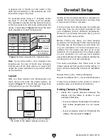 Предварительный просмотр 22 страницы Grizzly G0611X Owner'S Manual