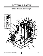 Grizzly G0615 Parts List preview