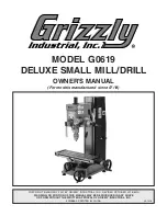 Preview for 1 page of Grizzly G0619 Owner'S Manual