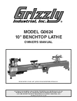 Preview for 17 page of Grizzly G0624 Owner'S Manual