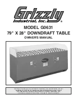 Grizzly G0631 Owner'S Manual preview