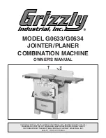 Grizzly G0633 Owner'S Manual preview