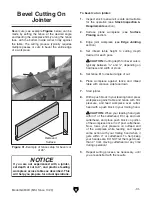 Preview for 33 page of Grizzly G0634X Owner'S Manual