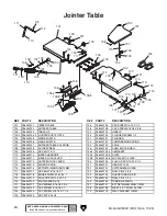 Preview for 60 page of Grizzly G0634X Owner'S Manual