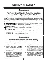 Предварительный просмотр 9 страницы Grizzly G0644 Owner'S Manual