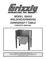 Preview for 1 page of Grizzly G0650 Owner'S Manual