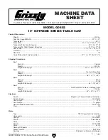 Preview for 7 page of Grizzly G0651 Owner'S Manual