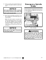 Предварительный просмотр 35 страницы Grizzly G0669X Owner'S Manual