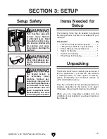 Preview for 17 page of Grizzly G0670 Owner'S Manual