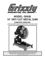 Grizzly G0692 Owner'S Manual preview