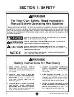 Предварительный просмотр 8 страницы Grizzly G0694 Owner'S Manual