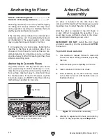 Preview for 20 page of Grizzly G0695 Owner'S Manual