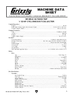 Preview for 7 page of Grizzly g0703 Owner'S Manual