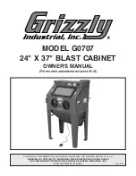 Предварительный просмотр 1 страницы Grizzly G0707 Owner'S Manual