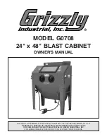 Preview for 1 page of Grizzly G0708 Owner'S Manual