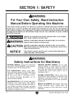 Preview for 8 page of Grizzly G0708 Owner'S Manual