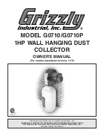 Preview for 1 page of Grizzly G0710 Owner'S Manual