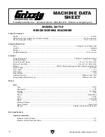 Preview for 6 page of Grizzly G0718 Owner'S Manual