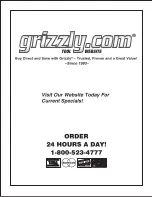 Preview for 52 page of Grizzly G0718 Owner'S Manual